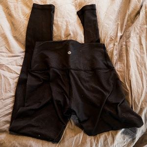 Lululemon Wu denim look size 6 28 inch long